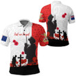 New Zealand Anzac Lest We Forget Polo Shirt