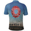 Anzac Lest We Forget The Light Horse Polo Shirt