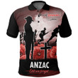 Anzac Day We Will Remember Them Special Version Polo Shirt