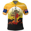 Anzac Day Lest We Forget Animal Polo Shirt