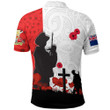 New Zealand Anzac Lest We Forget Polo Shirt