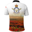 Anzac Day Australian Air Force Polo Shirt