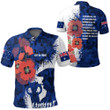 Anzac Day Silhouette Soldier Polo Shirt