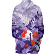 New Zealand Anzac Fern And Camouflage Oodie Blanket Hoodie | Rugbylife.co
