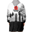 New Zealand Anzac Lest We Forget Remebrance Day White Oodie Blanket Hoodie | Rugbylife.co
