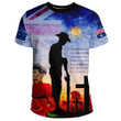 Rugbylife Clothing - Anzac Day Australia Soldier We Will Rememer Them T-shirt