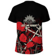 Rugbylife Clothing - Anzac Day Camouflage Poppy & Barbed Wire T-shirt
