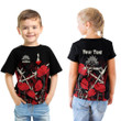 Rugbylife Clothing - (Custom) Anzac Day Camouflage Poppy & Barbed Wire T-shirt