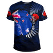Rugbylife Clothing - (Custom) New Zealand Anzac Day Poppy T-shirt