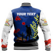 Rugbylife Clothing - (Custom) Australia Anzac Lest We Forget 2024 Baseball Jacket