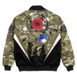 Rugbylife Clothing - Anzac Day Their Name Liveth For Evermore Bomber Jacket