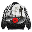 Rugbylife Clothing - (Custom) Anzac Day Poppy Remembrance Bomber Jacket