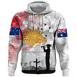 Rugbylife Clothing - Anzac Day Lest We Forget Camouflage & Poppy Hoodie