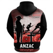 Rugbylife Clothing - Anzac Day We Will Remember Them Special Version Hoodie