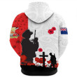 Rugbylife Clothing - New Zealand Anzac Lest We Forget Hoodie