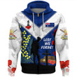 Rugbylife Clothing - (Custom) Australia Anzac Lest We Forget 2024 Hoodie