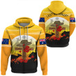 Anzac Day Lest We Forget Animal Hoodie  | Rugbylife.co
