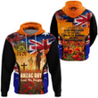 Rugbylife Clothing - Anzac Day World War II Commemoration 39 - 45 Hoodie