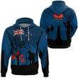 Rugbylife Clothing - New Zealand Anzac Lest We Forget Remebrance Day Hoodie
