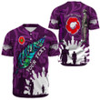 (Custom) New Zealand Anzac Walking In The Sun Purple Baseball Jersey | Rugbylife.co
