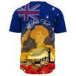 Rugbylife Clothing - (Custom) Australia Anzac Day Soldier Salute Baseball Jersey