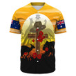 Rugbylife Clothing - Anzac Day Lest We Forget Animal Baseball Jersey