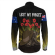 Rugbylife Clothing - Anzac Day Hat & Boots Long Sleeve Button Shirt