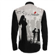 Rugbylife Clothing - Anzac Day Sisters of War The Unsung Heroes Long Sleeve Button Shirt