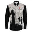 Rugbylife Clothing - Anzac Day Sisters of War The Unsung Heroes Long Sleeve Button Shirt