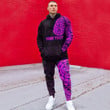 RugbyLife Clothing - (Custom) Polynesian Tattoo Style Turtle - Pink Version Hoodie and Joggers Pant A7 | RugbyLife
