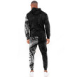 RugbyLife Clothing - (Custom) Polynesian Tattoo Style Snake Hoodie and Joggers Pant A7