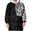 RugbyLife Clothing - Kite Surfer Maori Tattoo With Sun And Waves Snug Hoodie A7