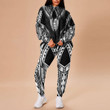 RugbyLife Clothing - Polynesian Tattoo Style Tiki Hoodie and Joggers Pant A7