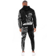 RugbyLife Clothing - Polynesian Tattoo Style Tiki Surfing Hoodie and Joggers Pant A7