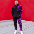 RugbyLife Clothing - Polynesian Tattoo Style Tatau - Pink Version Hoodie and Joggers Pant A7 | RugbyLife