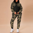 RugbyLife Clothing - Polynesian Tattoo Style - Blue Version Hoodie and Joggers Pant A7