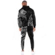 RugbyLife Clothing - Polynesian Tattoo Style Wolf Hoodie and Joggers Pant A7