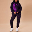 RugbyLife Clothing - (Custom) Polynesian Tattoo Style Butterfly Special Version - Pink Version Hoodie and Joggers Pant A7