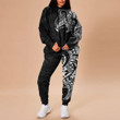 RugbyLife Clothing - Polynesian Tattoo Style Hoodie and Joggers Pant A7