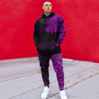 RugbyLife Clothing - Polynesian Tattoo Style - Pink Version Hoodie and Joggers Pant A7 | RugbyLife