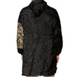RugbyLife Clothing - Polynesian Tattoo Style Tattoo - Gold Version Snug Hoodie A7