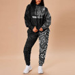 RugbyLife Clothing - (Custom) Polynesian Tattoo Style Sun Hoodie and Joggers Pant A7