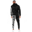 RugbyLife Clothing - (Custom) Polynesian Tattoo Style Turtle Hoodie and Joggers Pant A7