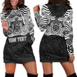 RugbyLife Clothing - (Custom) Polynesian Tattoo Style Maori Traditional Mask Hoodie Dress A7 | RugbyLife