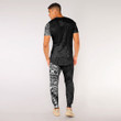 RugbyLife Clothing - Polynesian Tattoo Style Sun T-Shirt and Jogger Pants A7
