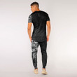 RugbyLife Clothing - Polynesian Tattoo Style Tattoo T-Shirt and Jogger Pants A7