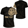 RugbyLife Clothing - (Custom) Polynesian Tattoo Style - Gold Version T-Shirt A7 | RugbyLife