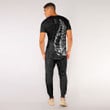 RugbyLife Clothing - New Zealand Aotearoa Maori Silver Fern T-Shirt and Jogger Pants A7