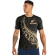 RugbyLife Clothing - (Custom) New Zealand Aotearoa Maori Fern - Gold Version T-Shirt A7