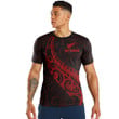 RugbyLife Clothing - New Zealand Aotearoa Maori Fern - Red Version T-Shirt A7